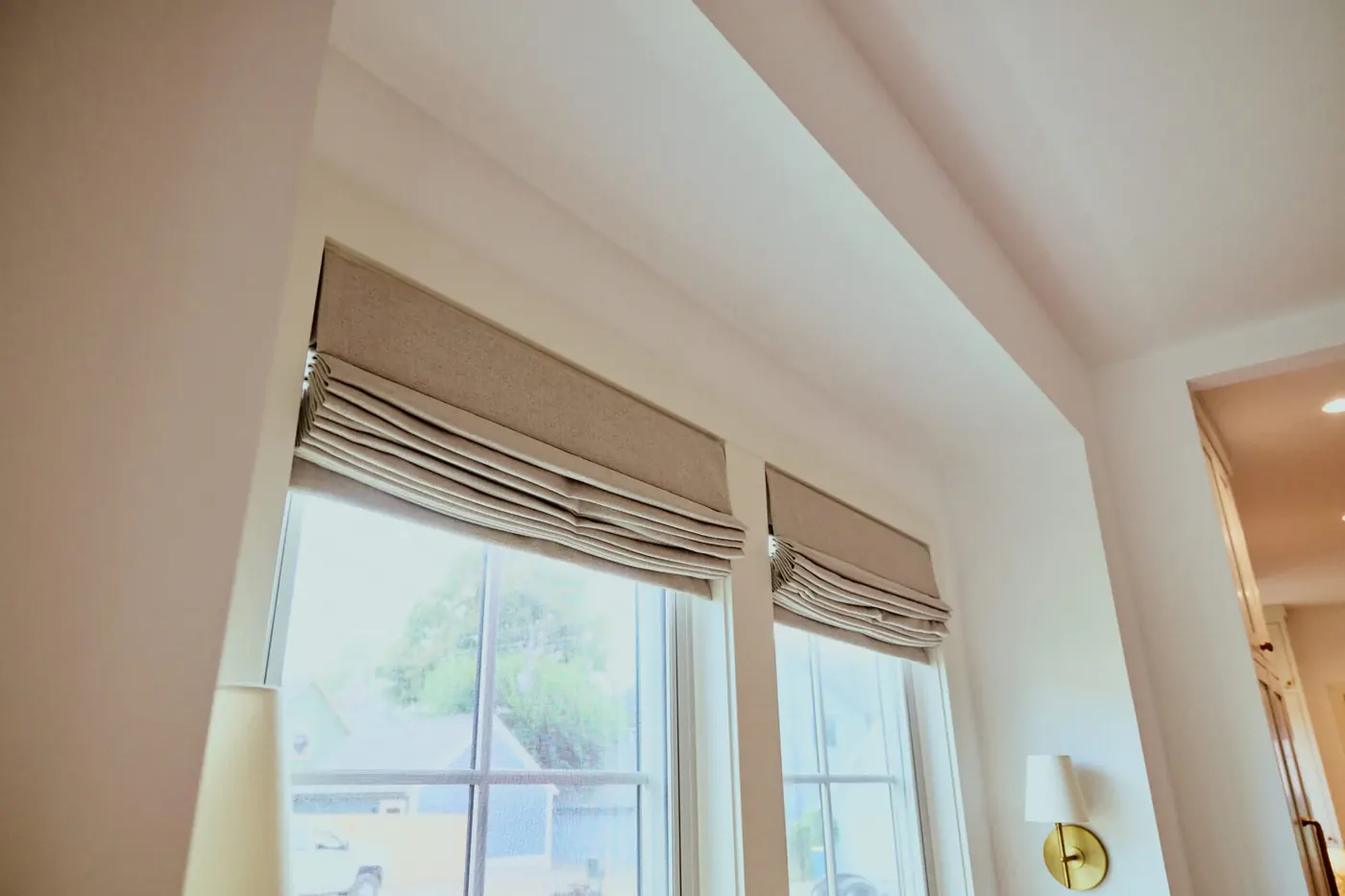 Custom shades measured and installed in Clermont