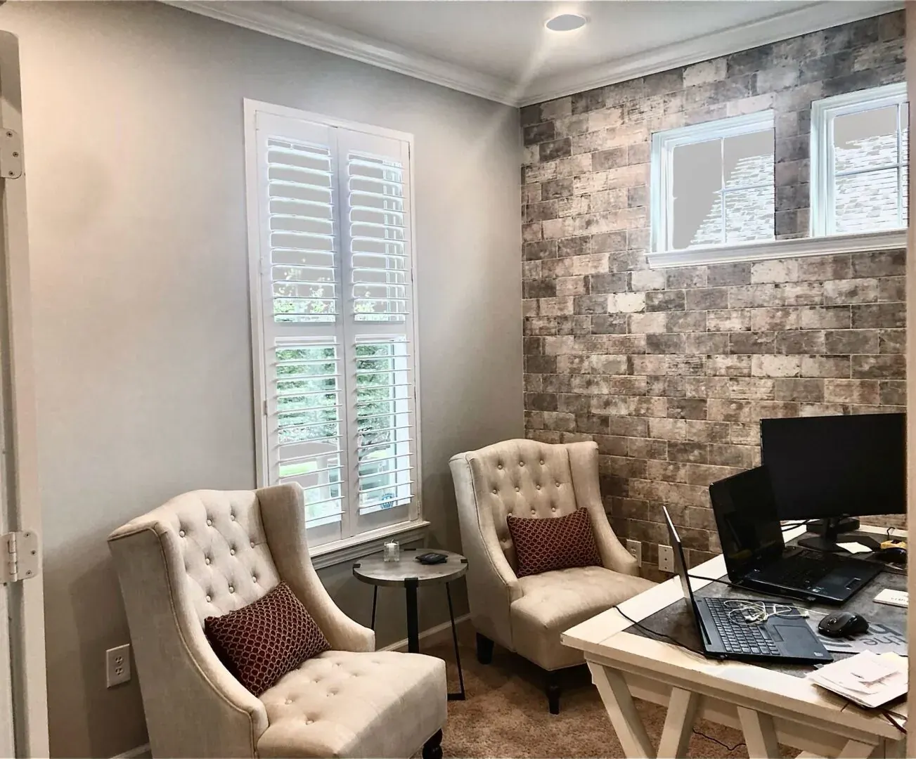 Custom shades measured and installed in Clermont